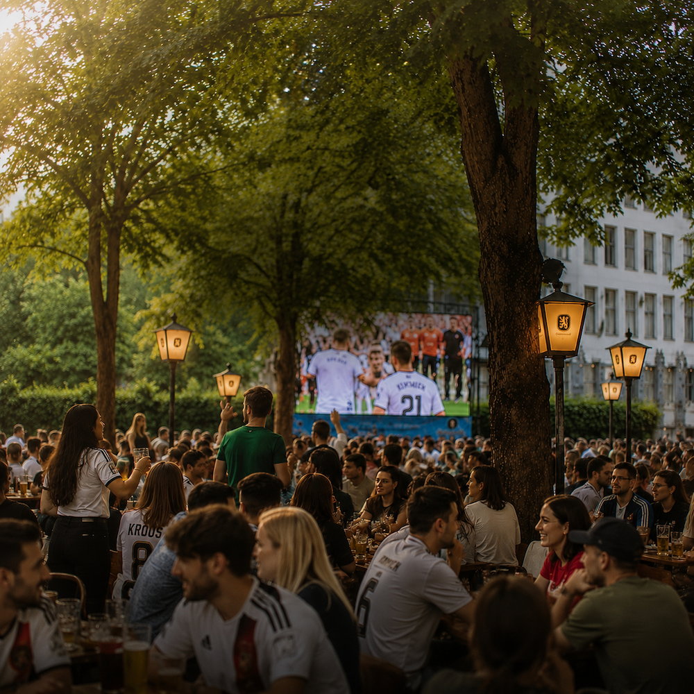 Public Viewing im Löwenbräukeller | Public Viewing in München | Mr. München | Foto: Löwenbräukeller Public Viewing im Löwenbräukeller | Public Viewing in München | Mr. München | Foto: Löwenbräukeller