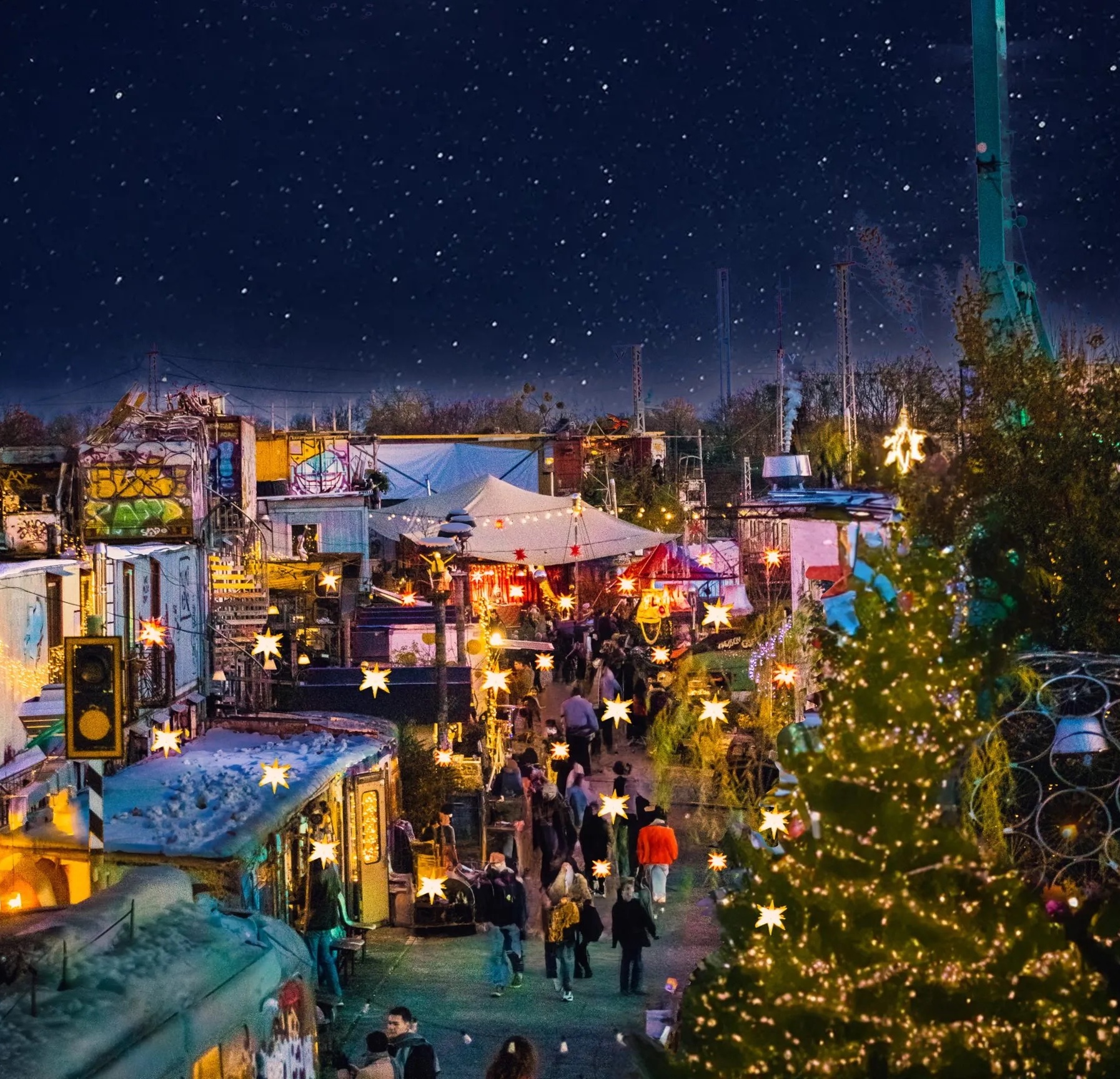 Mondscheinexpress im Bahnwärter Thiel | Top Weihnachtsmärkte in München | Mr. München | Foto: Mondscheinexpress im Bahnwärter Thiel